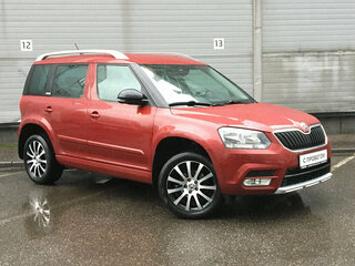 2017 Skoda Yeti I Рестайлинг, красный, 1489000 рублей, вид 3