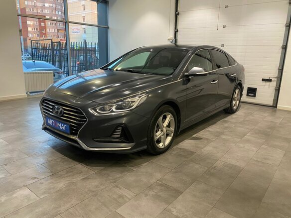 2018 Hyundai Sonata VII (LF) Рестайлинг, серый, 1546000 рублей