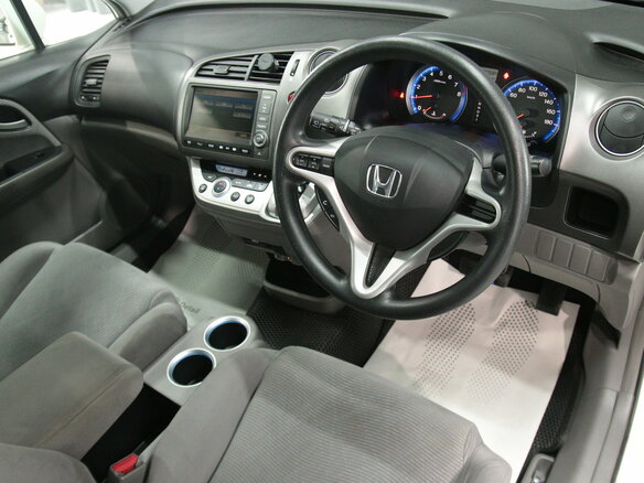 2009 Honda Stream II Рестайлинг, белый, 1220000 рублей - вид 13