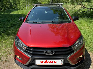 2021 Lada (ВАЗ) Vesta SW Cross I, пурпурный, 1340000 рублей, вид 3