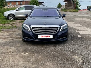 2016 Mercedes-Benz Maybach S-Класс 400 I (X222), синий, 3000000 рублей, вид 2
