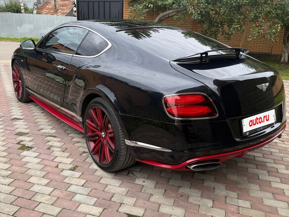 2015 Bentley Continental GT Speed II, чёрный, 6800000 рублей - вид 5