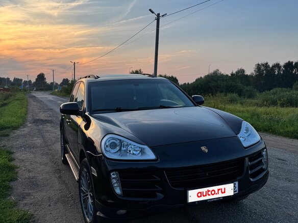2007 Porsche Cayenne I Рестайлинг (957), чёрный, 950000 рублей - вид 2