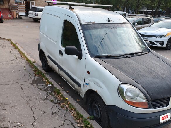 2005 Renault Kangoo I Рестайлинг, белый, 140000 рублей - вид 1