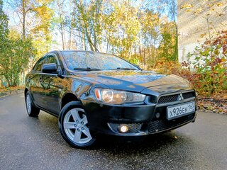 2008 Mitsubishi Lancer X, чёрный, 520000 рублей, вид 1
