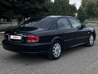 2005 Hyundai Sonata ТагАЗ IV (EF) Рестайлинг, чёрный, 500000 рублей, вид 3