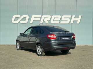 2018 Lada (ВАЗ) Granta I Рестайлинг, серый, 610000 рублей, вид 2