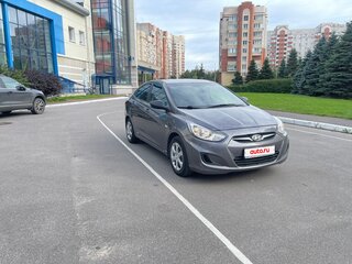 2012 Hyundai Solaris I, серый, 895000 рублей, вид 2