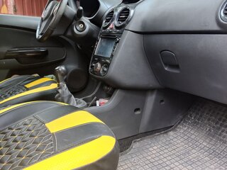 2008 Opel Corsa D, жёлтый, 384000 рублей, вид 5