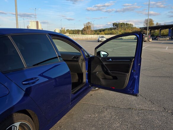 2015 Volkswagen Golf R VII, синий - вид 7
