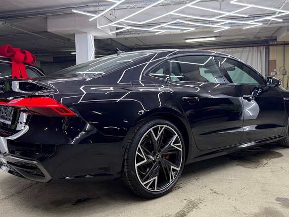 2026 Audi A7 L 45 TFSI II (4K), чёрный, 6300000 рублей - вид 8