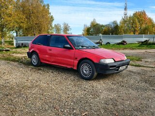1988 Honda Civic IV, красный, 235000 рублей, вид 2