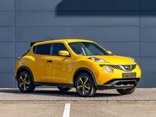 2014 Nissan Juke I Рестайлинг, жёлтый, 1195000 рублей, вид 3