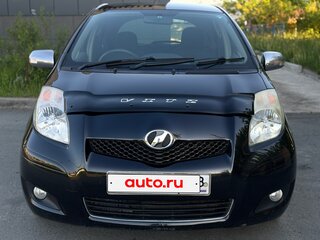 2009 Toyota Vitz II (XP90), чёрный, 590000 рублей, вид 2