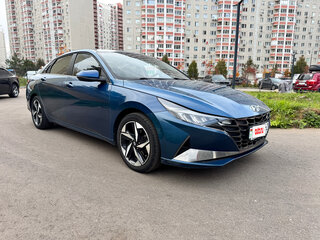 2020 Hyundai Elantra VII (CN7), синий, 1820000 рублей, вид 5