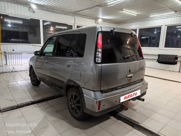 2000 Nissan Cube I Рестайлинг (Z10), серебристый, 97000 рублей - вид 3