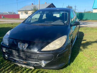 2007 Peugeot 307 I Рестайлинг, чёрный, 380000 рублей, вид 2