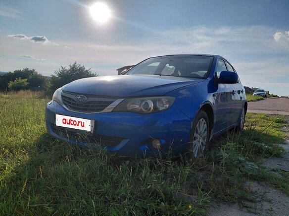 2007 Subaru Impreza III, синий, 850000 рублей - вид 2