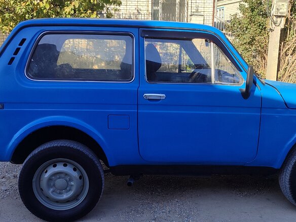 1995 Lada (ВАЗ) 2121 (4x4) I Рестайлинг, голубой, 195000 рублей - вид 4