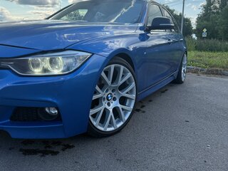 2014 BMW 3 серии 320i xDrive VI (F3x), синий, 1690000 рублей, вид 1