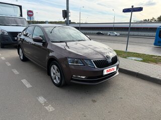 2017 Skoda Octavia III (A7) Рестайлинг, коричневый, 1730000 рублей, вид 3