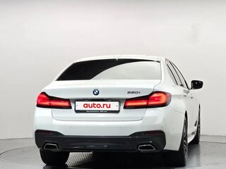 2023 BMW 5 серии 520i VII (G30/G31/G38) Рестайлинг, белый, 4900000 рублей, вид 4