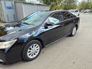 2012 Toyota Camry VII (XV50), чёрный, 1600000 рублей, вид 3