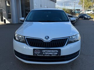 2015 Skoda Rapid I, белый, 1050000 рублей, вид 3