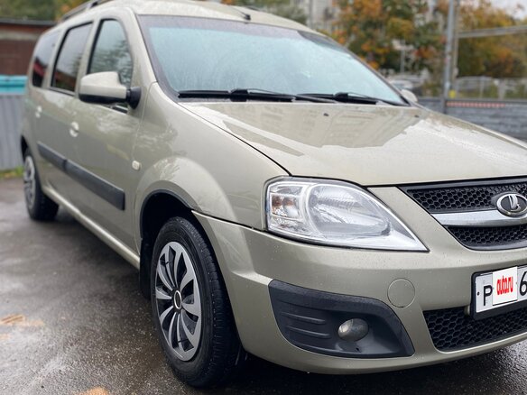 2014 Lada (ВАЗ) Largus I, серый - вид 3