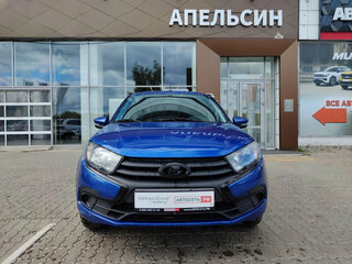 2022 Lada (ВАЗ) Granta I Рестайлинг, синий, 680000 рублей, вид 2