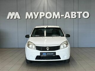 2013 Renault Sandero I, белый, 490000 рублей, вид 3