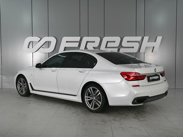 2017 BMW 7 серии 730i VI (G11/G12), белый, 3299000 рублей - вид 1