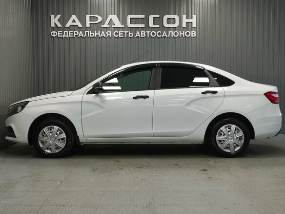 2017 Lada (ВАЗ) Vesta I, белый, 750000 рублей - вид 4