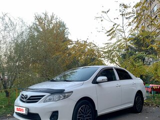 2013 Toyota Corolla X (E140, E150) Рестайлинг, белый, 1250000 рублей, вид 1