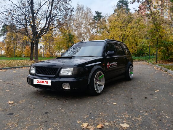 1997 Subaru Forester I, чёрный, 730000 рублей