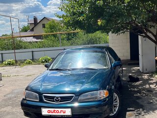 2001 Mazda 626 V (GF), зелёный, 330000 рублей, вид 1