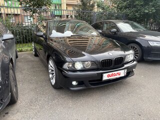 2003 BMW 5 серии 525i IV (E39) Рестайлинг, чёрный, 750000 рублей, вид 2