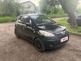 2008 Hyundai i10 I, чёрный, 499000 рублей, вид 1