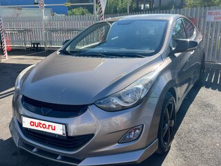 2013 Hyundai Elantra V (MD), коричневый, 930000 рублей, вид 4