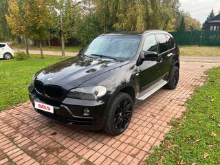 2008 BMW X5 4.8i II (E70), чёрный, 1120000 рублей, вид 1