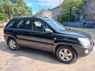 2006 Kia Sportage II, чёрный, 550000 рублей, вид 4