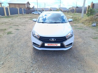 2021 Lada (ВАЗ) Vesta SW I, белый, 1300000 рублей, вид 2
