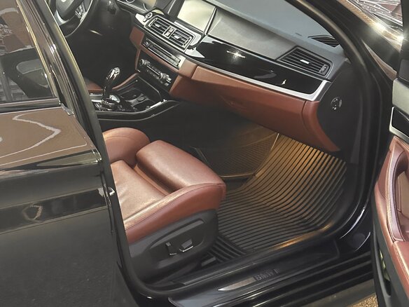 2015 BMW 5 серии 525d xDrive VI (F10/F11/F07) Рестайлинг, чёрный, 2200000 рублей - вид 9