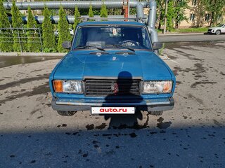 2007 Lada (ВАЗ) 2107, синий, 125000 рублей, вид 1