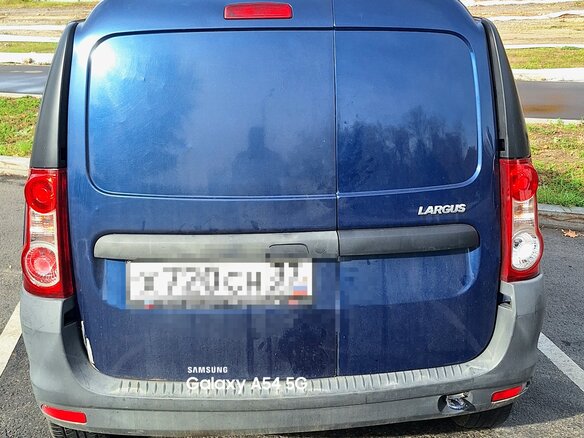 2016 Lada (ВАЗ) Largus I, синий - вид 6