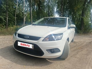 2008 Ford Focus II Рестайлинг, белый, 660000 рублей, вид 1