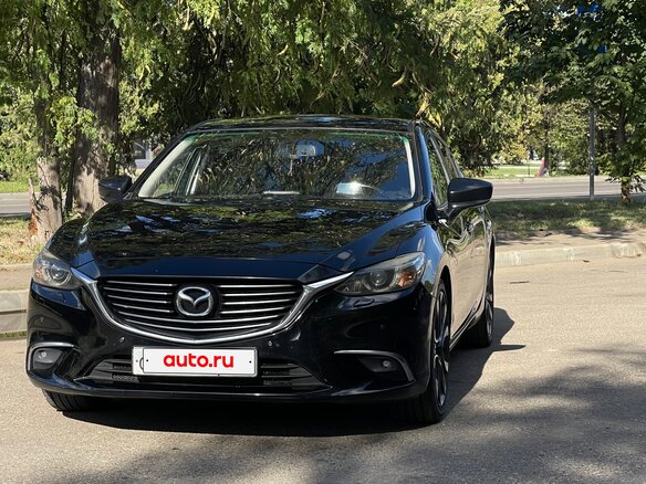 2017 Mazda 6 III (GJ) Рестайлинг, чёрный, 1550000 рублей - вид 1