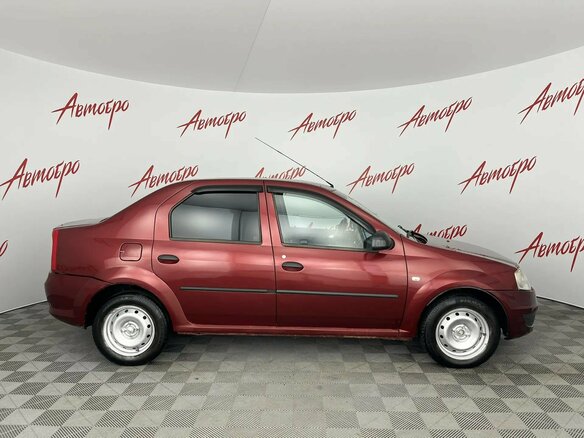 2012 Renault Logan I Рестайлинг, красный, 299000 рублей - вид 5