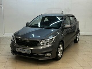 2017 Kia Rio III Рестайлинг, серый, 1235000 рублей, вид 1