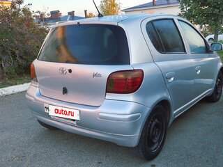 2003 Toyota Vitz I (P10), серебристый, 420000 рублей, вид 5